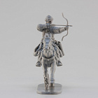 Сборная миниатюра из смолы Сибирско-татарский лёгкий всадник, 28 мм, Аванпост