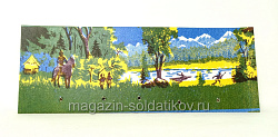 Вкладыш от набор «Индейцы», колхоз Мир (704-1303) (704-1303)