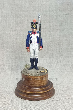 Фузилёр 61-го линейного полка. Франция, 1812-14 гг. (MS014) (MS014)