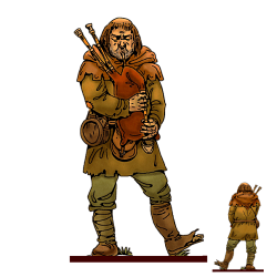 Волшебная фанера Нищие, Регинус, Воины и битвы (CN82-6) (CN82-6)