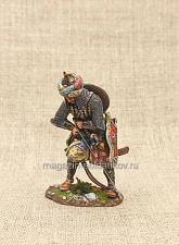 Турецкий воин, натягивающий тетиву, 54 мм, Студия Большой полк - фото