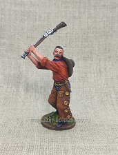 Миниатюра из олова Безумный Джо, 54 мм, Студия Большой полк - фото