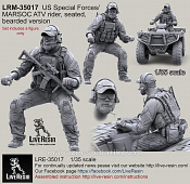 LRM35017  Боец Сил Специального Назначения США, 1:35, Live Resin