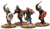 Сборные фигуры из металла Набор миниатюр Varangian Guard (Hearthguard for SHVA01) 28 мм, Gripping Beast (SAGA) - фото