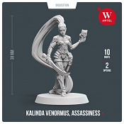 Сборные фигуры из смолы Kalinda Venormus, Assassiness, 28 мм, Артель авторской миниатюры «W» - фото