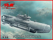 S.007 Германская подводная лодка 2 МВ “Seehund”, тип XXV  (1/72) ICM
