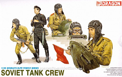 Сборные фигуры из пластика Д Солдаты Soviet Tank Crew (1/35) Dragon