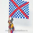 Масштабная модель в сборе и окраске Испанский знаменосец, 28 мм (PB005) (PB005)