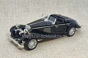 Mercedes-Benz 500K Roadster (черный) 1/43 Китай - фото