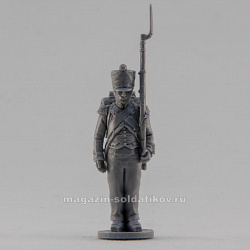 Сборная миниатюра из смолы Рядовой легкой пехоты, стоящий, Франция, 28 мм, Аванпост