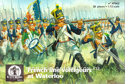 Солдатики из пластика АР 062 French Line Voltigeurs at Waterloo (1:72), Waterloo