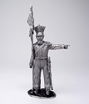 Миниатюра из олова 344 РТ Конный ратник Нижегородского ополчения, 1813-14 гг., 54 мм, Ратник - фото