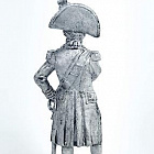 Миниатюра из олова Вице-адмирал Горацио Нельсон. Великобритания, 1805 г.4 мм EK Castings