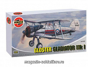 Сборная модель из пластика А Самолет GLOSTER GLADIATOR (1/72) Airfix - фото