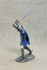 Миниатюра из олова Рыцарь Жан де Люксембург (1400-1446 гг.)., 54 мм, Большой полк - фото