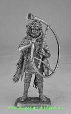 Миниатюра из металла Музыкант, династия Флавия, 96 г. н.э., 54 мм Новый век - фото