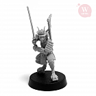 Сборные фигуры из смолы Mimi no Bo, Warrior of Usagi Clan, 28 мм, Артель авторской миниатюры «W»