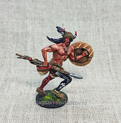 Миниатюра из олова Дикий бизон, 54 мм, Студия Большой полк - фото