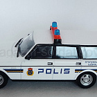 - Volvo 240 Полиция Швеции  1/43 (ПММ056) (ПММ056)