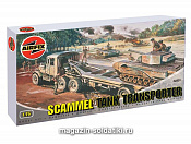 Сборная модель из пластика А Тягач для перевозки танков SCAMMEL (1/76) Airfix - фото