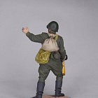 Миниатюра в росписи Гвардии рядовой Красной Армии, 1943-45 гг. СССР, 1:32, Сибирский партизан (СП070) (СП070)