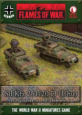 GBX82 Sd Kfz 251/20 D. Uhu (15мм) Flames of War