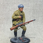 Снайпер 1047-го стрелкового полка В. Зайцев, осень 1942 г., 54мм, Красный фронт, 54 мм (КФ-022) (КФ-022)