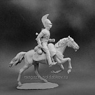 Сборная миниатюра из смолы Трубач армейских драгунских полков, Россия 1812-14, 54 мм, Chronos miniatures (CHM-54397) (CHM-54397)