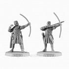 Фигурки из смолы Нормандские лучники, 8 фигур, 28 мм, V&V miniatures