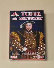 Солдатики из пластика Tudor light infantry (mid 16th century) (1/72) Red Box - фото