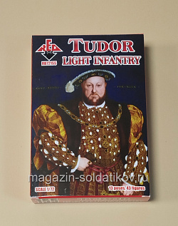 Солдатики из пластика Tudor light infantry (mid 16th century) (1/72) Red Box (RB72155) (RB72155)