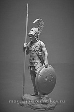 Сборная фигура из металла Греческий гоплит, 5-4 века до н.э. 54 мм, V.Danilov - фото