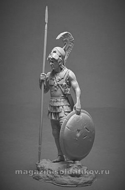 Сборная фигура из металла Греческий гоплит, 5-4 века до н.э. 54 мм, V.Danilov