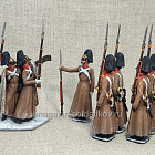 Миниатюра из олова Развод караула 1840-50-е гг. Н 7 шт, Преображенский полк, Студия Большой полк (ИЛ2790.12.02.54) (ИЛ2790.12.02.54)