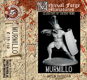 Сборная миниатюра из смолы Мурмиллон 75 мм (1:24) Medieval Forge Miniatures - фото