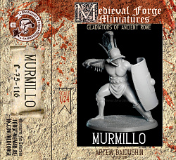 Сборная миниатюра из смолы Мурмиллон 75 мм (1:24) Medieval Forge Miniatures (C-75-116) (C-75-116)