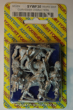 Фигурки из металла SYW F30 Кирасиры(персонажи) (28 мм) Foundry