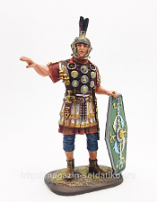 Римский офицер вспомогательного легиона I-II век, 54 мм, Студия Большой полк - фото