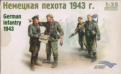 035245 German Infantry 1943, 1/35 Alanger (Q445-061) (Q445-061)