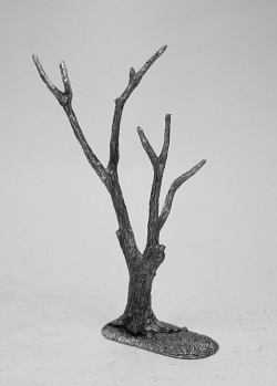 Миниатюра из олова Старое дерево 54 мм, Магазин Солдатики