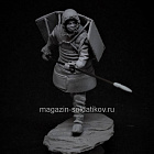 Сборная миниатюра из смолы Бесстрашный воин севера, 54 мм, TRILOKA miniatures (TLK-54-018) (TLK-54-018)