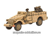 Сборная модель из пластика White scout car (15mm) Flames of War - фото