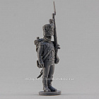 Сборная миниатюра из смолы Карабинер легкой пехоты, стоящий, Франция, 28 мм, Аванпост