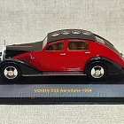 Q307-150 VOISIN C25 Aerodyne 1934 Red and Black. 1:43, WhteBox (IXO) (Q307-149) (Q307-149)