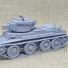 Советский танк БТ-7А 3D 1/56 3Д Корнукопия (552-020) (552-020)
