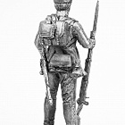 Миниатюра из олова 769 РТ Стрелок батальона Великой княгини Екатерины Павловны, 1812-1814 гг, 54 мм, Ратник