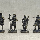 Солдатики из металла 565-054 Русская армия. Полтавское сражение (набор - 4 шт.) (565-054 Н 4 шт) (565-054 Н 4 шт)