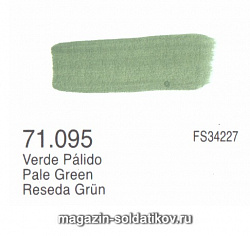 Зеленый бледный Vallejo