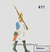 Прусский гренадер. Семилетняя война (форма для литья), 54 мм, Prince Avgust - фото