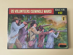 Солдатики из пластика M161 US Volunteers (1/72) Strelets (М161) (М161)